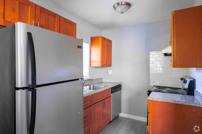 1BD, 1BA - 630SF - Mt. Vernon Apartments