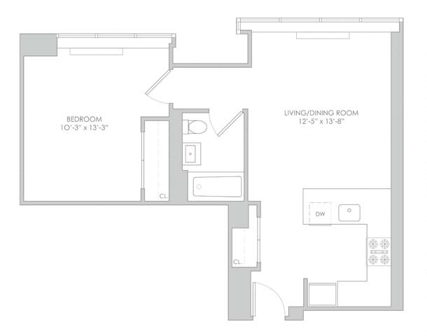 Floor Plan - 1C Renovation 2