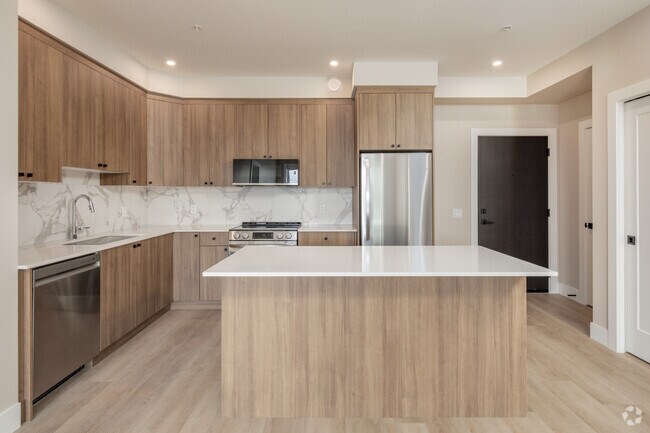 2BR, 2BA - 927SF - B - Kitchen - Westview