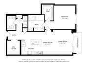 A9 1 dormitorio, 1,5 baños - 1203 pies cuadrados