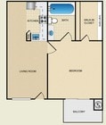 1BR/1BA