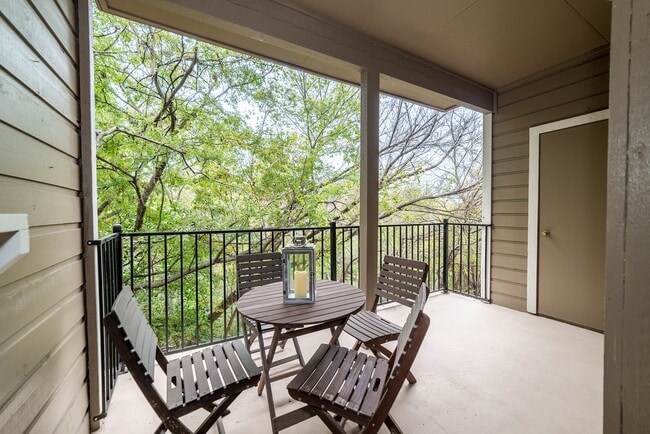 Private balconies and patios