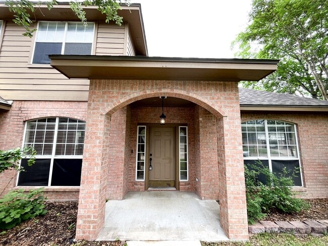 Photo - Available NOW!!!! This beautiful 2 story, 4 bedroom, 2 bath, two car garage with garage door open...