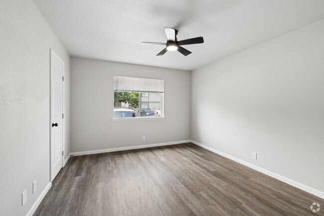 2BR, 1BA - 936SF Flat - First Bedroom