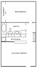 1BR/1BA