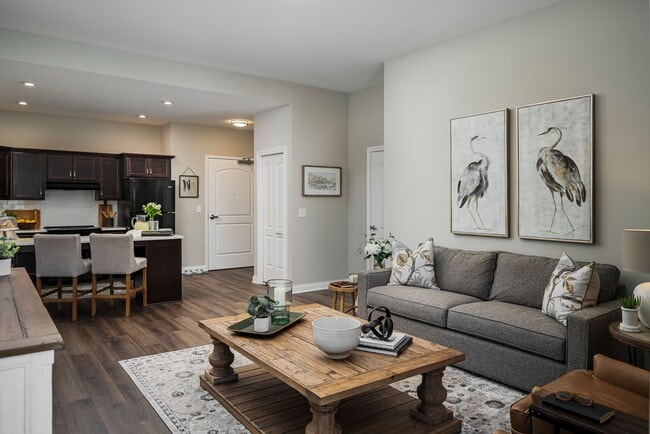 Sala de estar modelo - The V Living Experience by VITALIA® Montrose Apartamentos