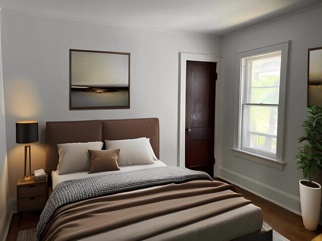 Bedroom 2- Staged Virtually - 3347 N Cramer St