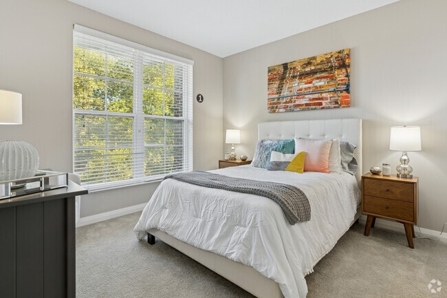 2BR, 2BA - 1,021SF - Bedroom
