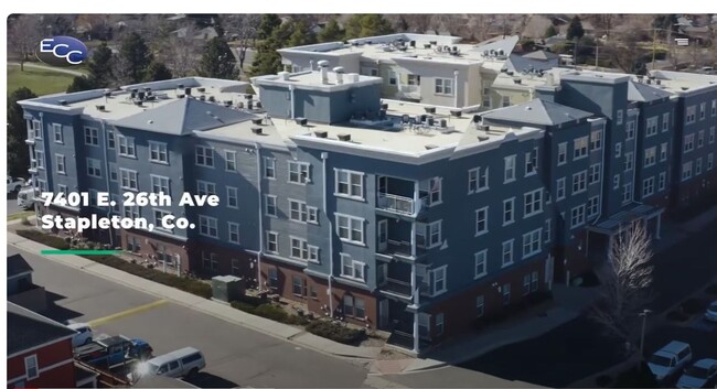 Clyburn's Exterior - Clyburn at Stapleton Apartments