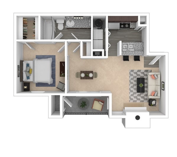 MayaA1 3D.png - Maya at White Rock Apartments