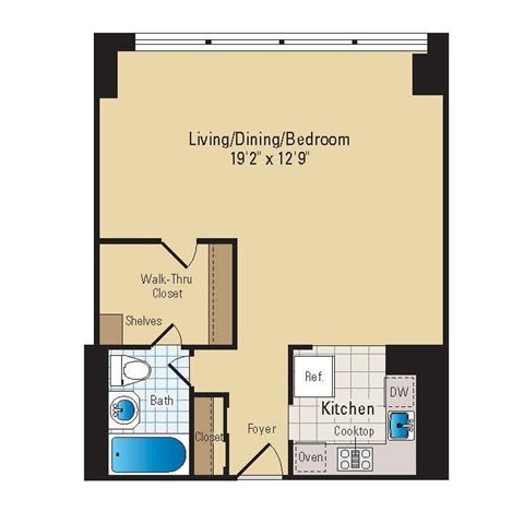 Floor Plan - Studio | S06