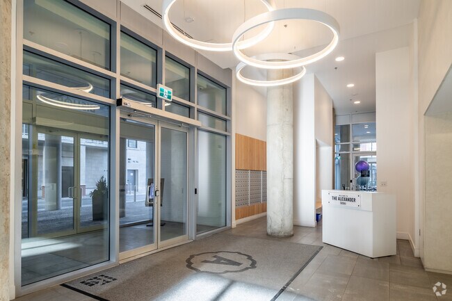 Building Entrance - The Alexander