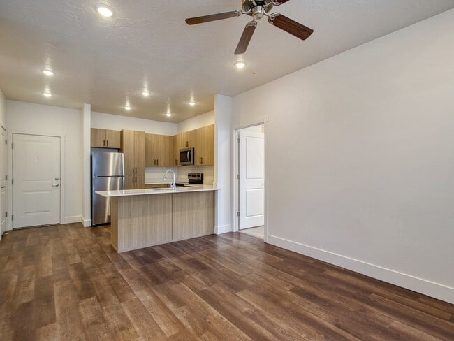 Open Concept Kitchen and Living Room