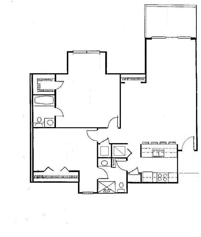 Floor plan - 1374 S College Mall Rd Unit Gentry Quarters