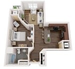 Floor Plan A3 | Elan | Apartments in Fitchburg, WI