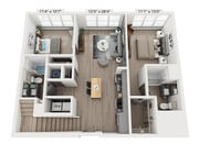 The-DeSales-2-Bed-Floor-Plan-Woodburn