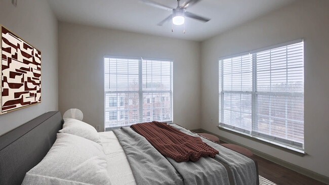 Bedroom with Hard Surface Flooring