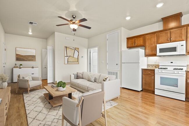 1BD - Living Room/Kitchen