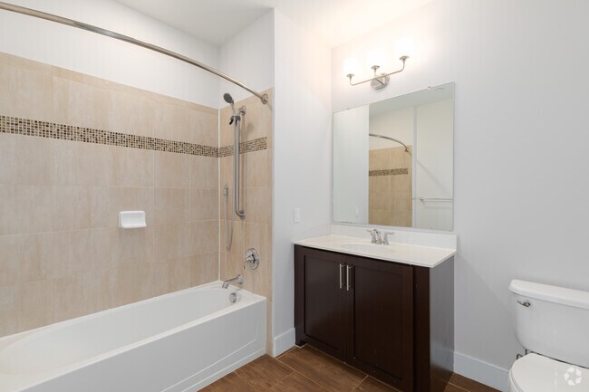 1BR, 1BA - 750SF Bathroom