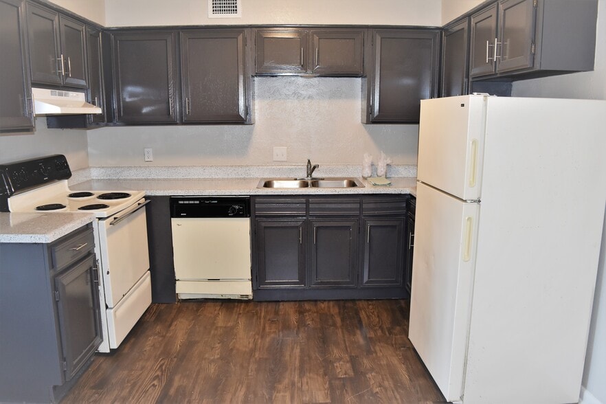 Spacious kitchens!