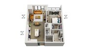 B7 | 1x1.5 | 780 sq ft