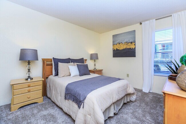 Modern and Cozy Bedroom at Whispering Pines