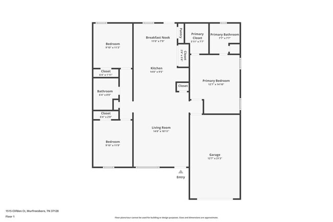 Photo - 1515 Clifdon Ct