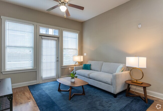 African Lily - 1BR, 1BA - 727SF - Living Room