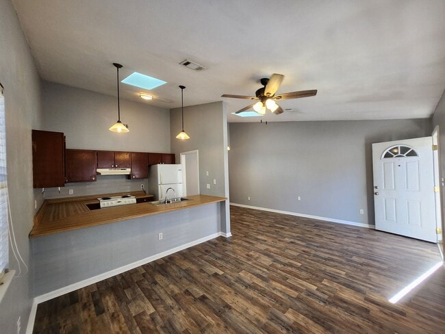 Photo - Remodeled 2 bedroom duplex with all wood floors for rent May 6, 2026 for $1350 per month