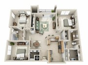 C1 The Windsor_3Bed_2Bath_1413 Sq Ft
