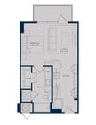 S1: 0bed 1 bath