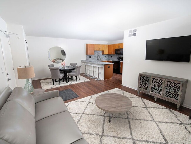 Sala de estar - Gray Estates Apartments