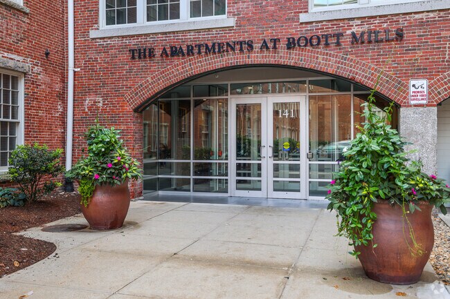 Entrance - The Apartments at Boott Mills