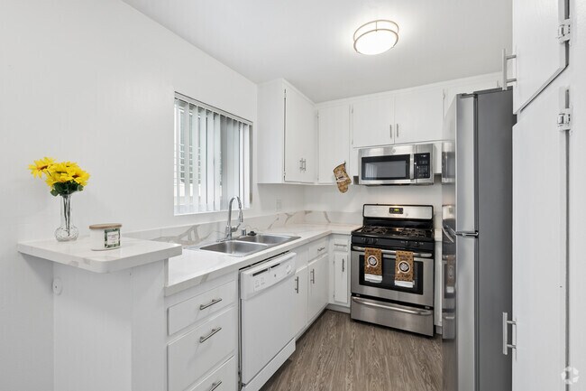 1 dormitorio, 1 baño - 700 pies cuadrados - Cocina