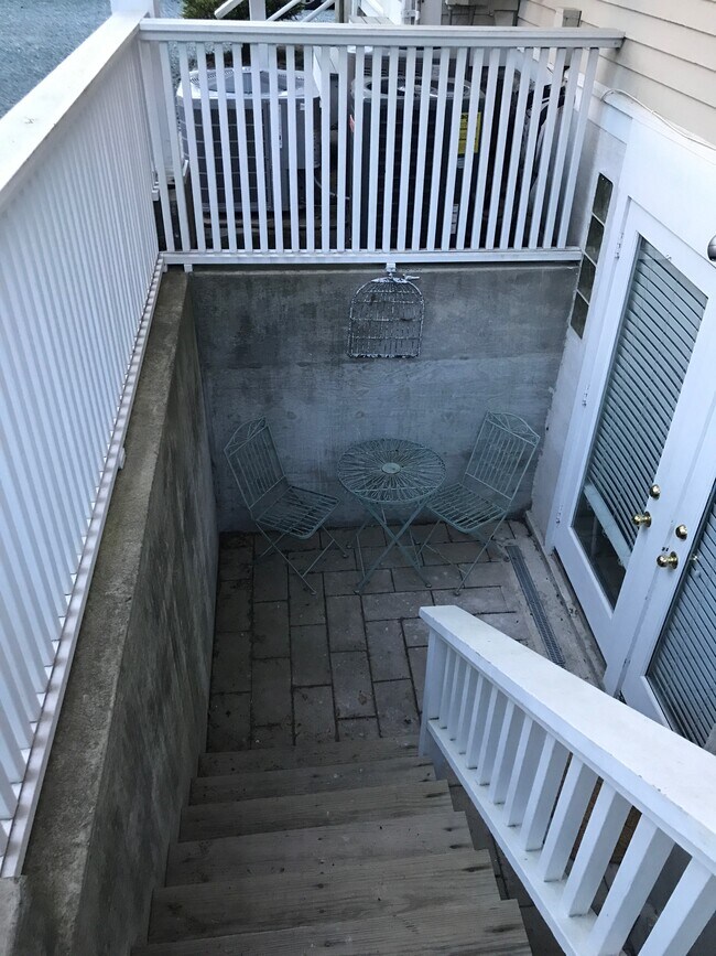 private garden patio - 3 Waban St Unit 6