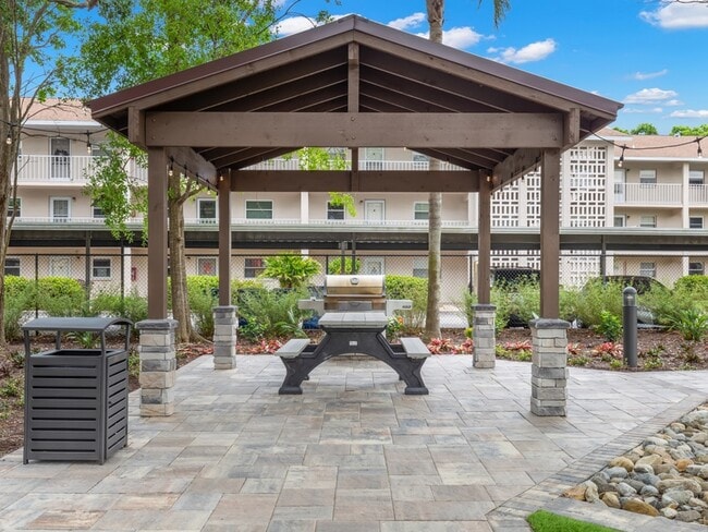 Covered Picnic and Grill Area
