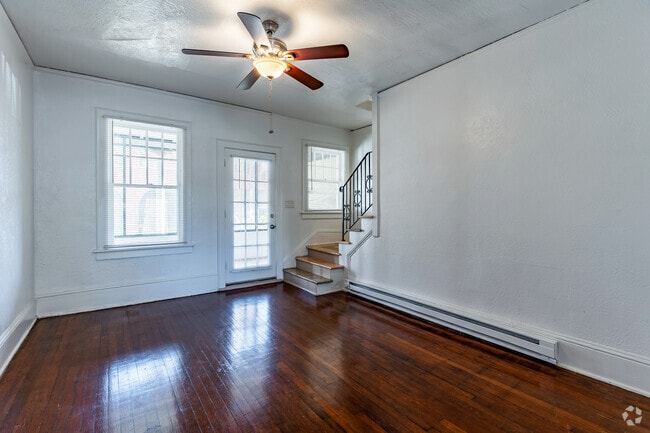 2BR, 1BA - 750SF - Living Room - Spanish Oaks Apartments