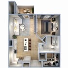 1x1 746 SQ. FT.