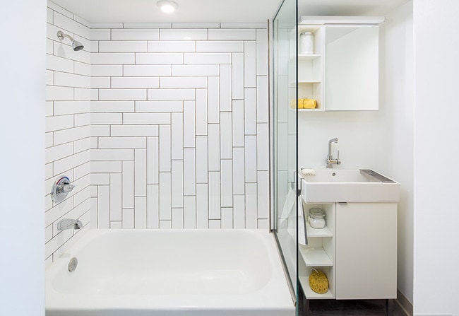 Studio bathroom