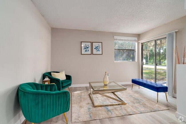 B1 - Bella - 2BR, 2BA - 875SF - Living Room - Village Park