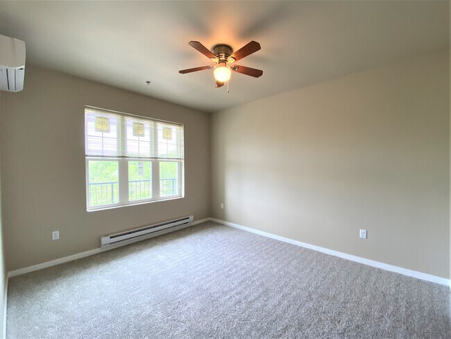 Spacious bedroom