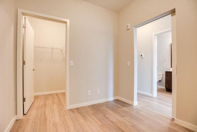 Enjoy spacious closets in each bedroom.