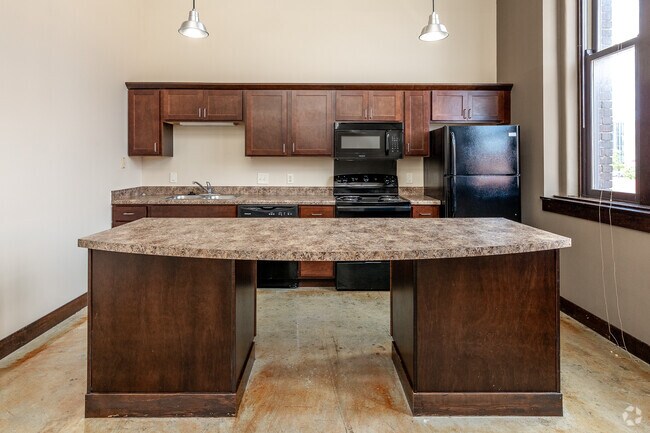 1 habitación, 1 baño - 740 pies cuadrados - Cocina - Rumely Lofts