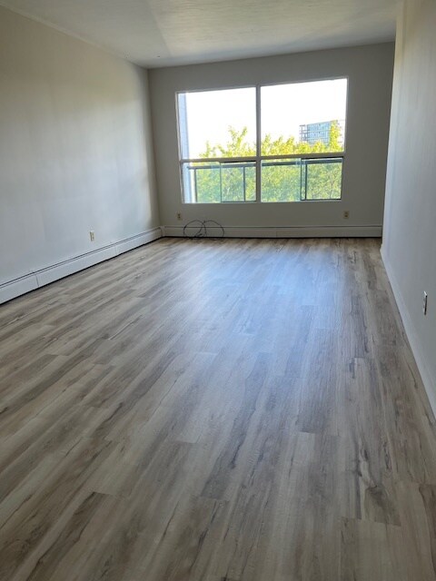 2 bedroom living room - Woodlawn Towers Apartments