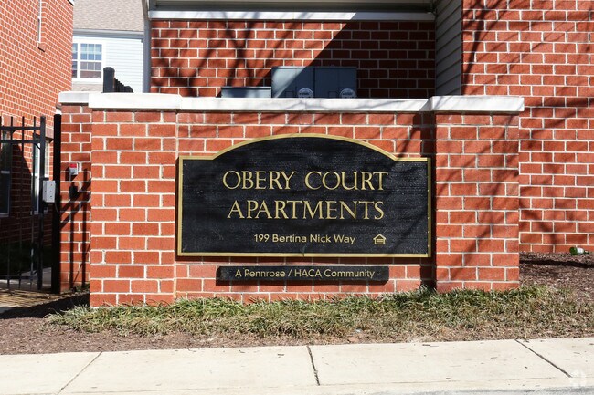 Sign - Obery Court