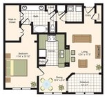C1 | 1X1 | 984 sq ft
