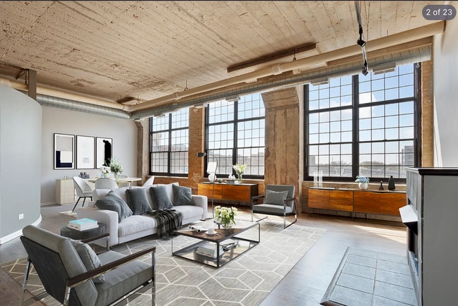 Photo - Incredible 2 Bedroom 2 Bath West Loop, Chicago Penthouse Condo for Lease (parking included) Unit 4H