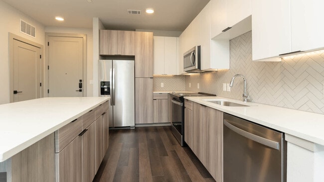 Kitchen with Stainless Steel Appliances