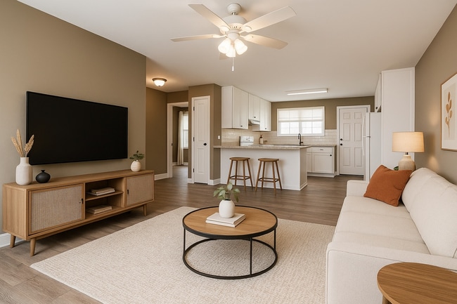 Sala de estar - 1535 Warnke Rd NW Unidad U