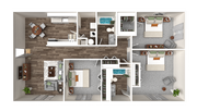 Three Bedroom Two Bathroom